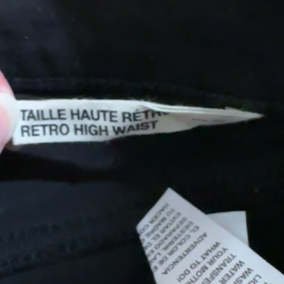 Garage retro high waist jean shorts - Picture 4 of 7